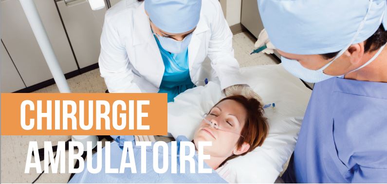 En France près de 38% des interventions chirurgicales sont faîtes en ambulatoire