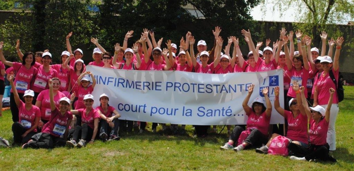 Infirmerie Protestante et Courir pour Elles