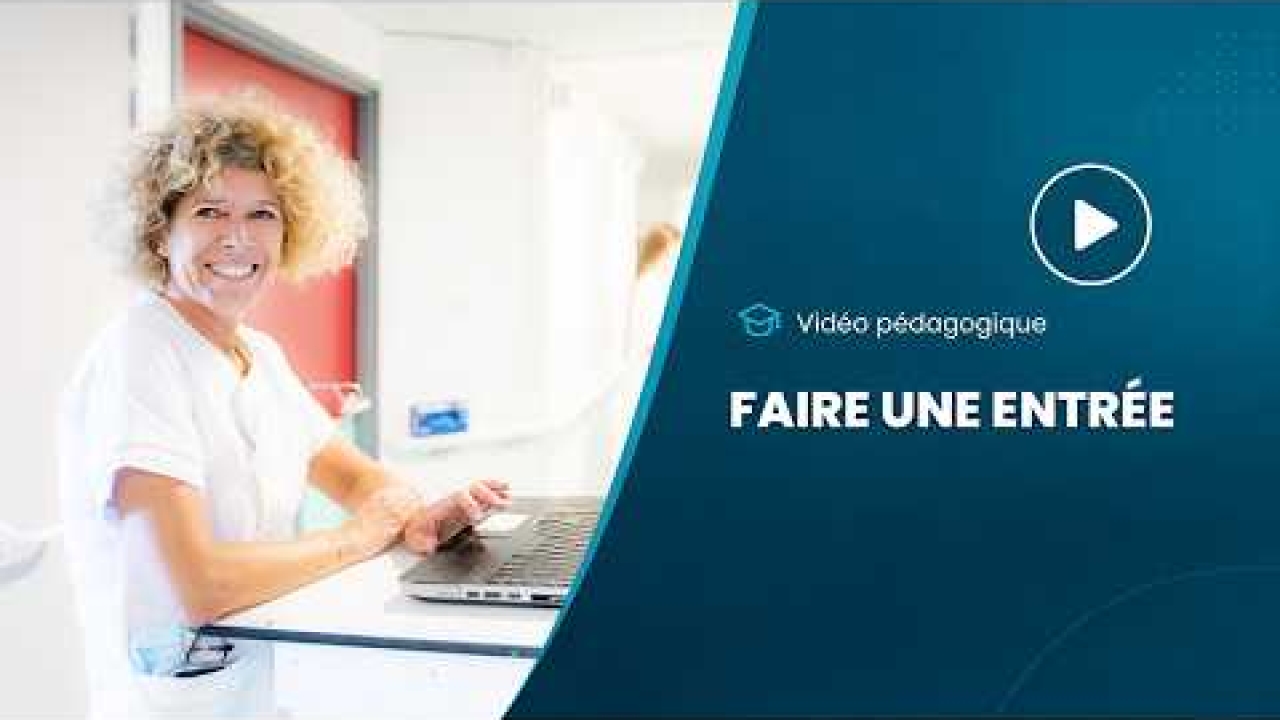 Vidéo pédagogique - Faire une entrée